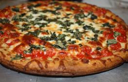 Итальянская пицца на тонком тесте рецепт